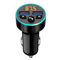 Guniata Bluetooth FM Transmitter autóba QC3.0 gyors töltővel és kihangosítóval 1