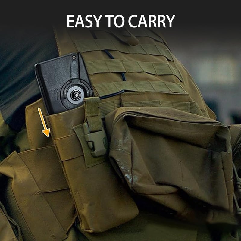Gunyoo Airsoft Speed Loader taktikai BBS M4 kézi hajtású töltő 6mm 1000 lövés
