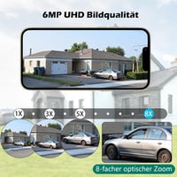 GUOANVISION 6MP PTZ Kültéri Biztonsági Kamera IP66 Éjjellátó Automatikus Követéssel 2