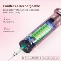 GUPAY Elektromos Sarokreszelő USB Tölthető 4 Nano Üveg Fejjel - Vezeték Nélküli Lábápoló Készülék Repedezett Sarokra, Bőrkeményedésre 5