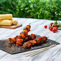 GUSTO 12 Inch Bamboo Nyársak 100 db Grillezéshez, Shish Kebabhoz és Koktélokhoz 3