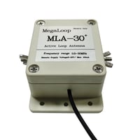 Slučková anténa GutView MLA-30+ 0,5-30MHz - Aktívna prijímacia anténa pre krátkovlnné rádio, dosah 60m, tmavozelená 2