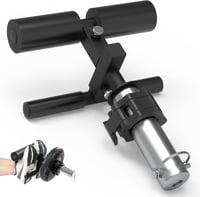 GuuG Tib Bar Sípcsont Edzőgép Lábedzéshez Olimpiai Súlylemezekhez 25/50mm - Gloss black 1