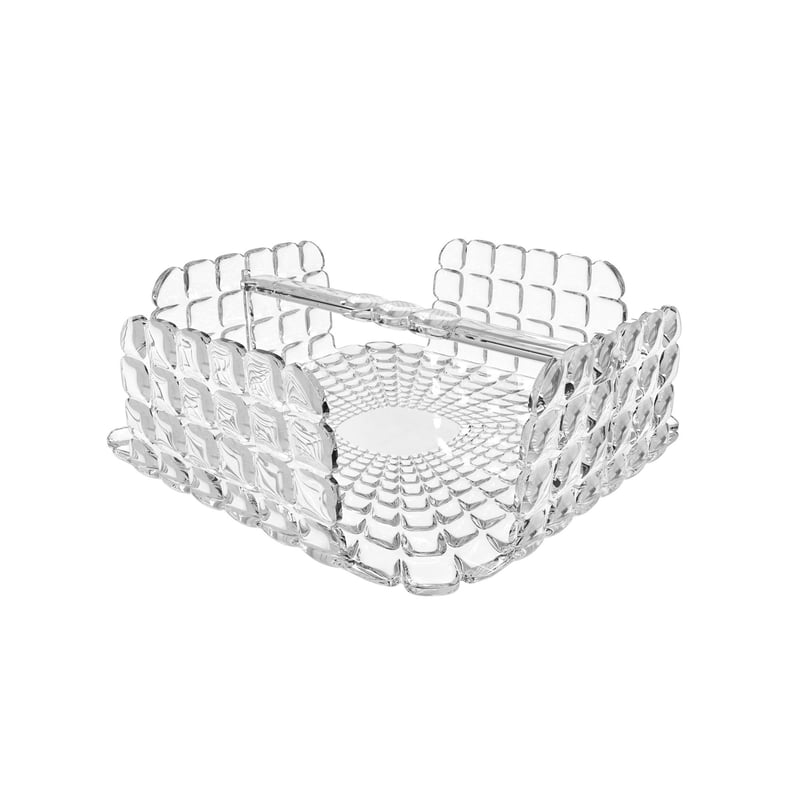 Guzzini Tiffany stolni držač salveta, prozirni, 20 x 20 x 7,3 cm