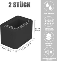 gvivej Autó Biztonsági Öv Rögzítő 2db Fekete - Könnyű Csatolas Segédeszköz 3