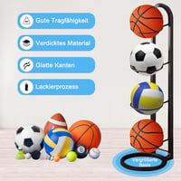 gvivej Függőleges Labdatartó Állvány Kosárlabda Futball Röplabda Tároláshoz 2