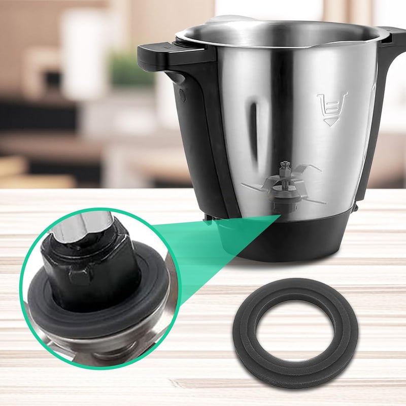 GVSS Monsieur Cuisine Connect szilikon tömítőgyűrű fedélhez tisztító kefével