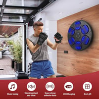Aparat de box cu Bluetooth Gxpjycfob, cu ecran tactil, lumini LED și mănuși 2