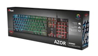 Herná klávesnica Trust 835 Azor – talianske rozloženie QWERTY, podsvietenie RGB LED, funkcia anti-ghosting, USB, čierna – PC, notebook, Mac 7