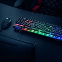 Herná súprava klávesnice a myši Trust GXT 838 Azor, talianske rozloženie QWERTY, RGB LED podsvietenie, USB, anti-ghosting, 800 – 3000 DPI, čierna 3