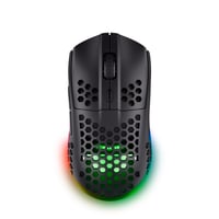 Mouse de Gaming Wireless Trust Helox - Ultrăușor 75g, Negru 1
