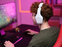 Căști de Gaming Ușoare GXTrust Rayne pentru PC, Xbox, PS5, Switch și Mobil, Alb - Căști Gamer cu Fir și Microfon 8
