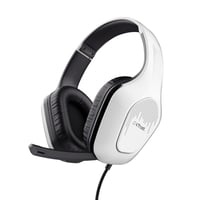 Căști de Gaming Ușoare GXTrust Rayne pentru PC, Xbox, PS5, Switch și Mobil, Alb - Căști Gamer cu Fir și Microfon 1