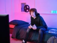 GXTrust Rayne ľahké herné slúchadlá PC Xbox PS5 Switch Mobil čierne cez uši 50 mm menič 3,5 mm jack 2 m kábel káblové slúchadlá 8