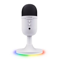 Microfon cu condensator USB Trust Yami, Alb, cu filtru pop, pentru PC, Podcast, Streaming, Twitch, Discord, ASMR 9
