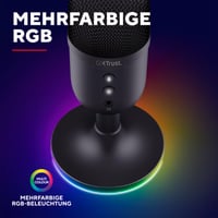 USB kondenzátorový mikrofón GXTrust Yami, čierny – pre streaming, podcasty, Twitch, Discord, ASMR, s pop filtrom, pre PC 5