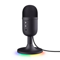 USB kondenzátorový mikrofón GXTrust Yami, čierny – pre streaming, podcasty, Twitch, Discord, ASMR, s pop filtrom, pre PC 1