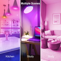 GY Alexa okos izzó E14 C37 6W RGB dimmelhető meleg fehér 6 darab - 6 pcs (pack of 1), Wifi C37 7