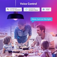 GY Alexa okos izzó GU5.3 MR16 12V, WiFi LED, Google Home kompatibilis, dimmelhető, 6 darab 5