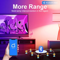 GY Bluetooth Mesh E27 G95 14W LED izzó RGB + meleg/hideg fehér, okos szabályozható, zeneüzemmód 2