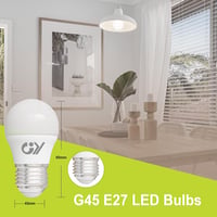 GY E27 LED izzó 4.9W 4000K 807 lumen semleges fehér 6db csomag 4
