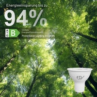 LED žiarovka GY GU10 4,9 W 790 lm, teplá biela 3000 K, energeticky úsporná, energetická trieda B, náhrada za 80 W halogén, uhol svietenia 110°, nestmievateľná, 2 ks 7