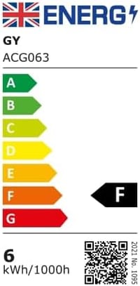 GY GU10 LED izzó 6W 4000K természetes fehér 450 lumen 6 darab 10