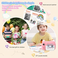 Gyerek Digitális Fényképezőgép 2,4" Kijelzővel 1080P HD 12MP 32GB 7