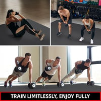 GymCope XXL Jógaszőnyeg - Extra Széles Fitness Matrac 183x122 cm, 8 mm Vastag, Csúszásmentes PVC, Pilates, Torna, Edzés

AI: I've created a  7