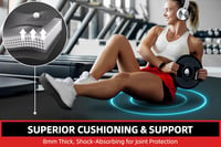 GymCope XXL Jógaszőnyeg - Extra Széles Fitness Matrac 183x122 cm, 8 mm Vastag, Csúszásmentes PVC, Pilates, Torna, Edzés

AI: I've created a  3