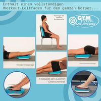 Aparat de masaj pentru picioare GYMFORM Leg Action – Masaj Shiatsu pentru tălpi, 6 programe, 15 viteze, cu telecomandă, masaj electric pentru îmbunătățirea circulației sanguine 6