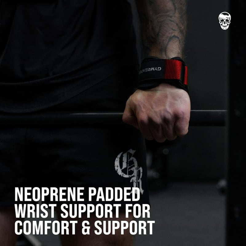 Gymreapers Neoprén Edzőkesztyű Súlyemeléshez, Deadlift és Húzódzkodáshoz