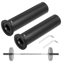 Adaptor manșon pentru discuri olimpice GZhaizhuan, de la 25 mm la 50 mm, set de 2 bucăți, adaptor pentru gantere de sală 1