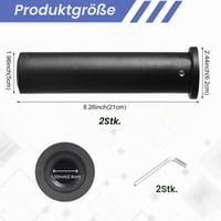 Adaptor manșon pentru discuri olimpice GZhaizhuan, de la 25 mm la 50 mm, set de 2 bucăți, adaptor pentru gantere de sală 2