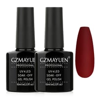 GZMAYUEN Shellac Base Coat és Matt Top Coat UV Gél Lakk Szett 10ml 7