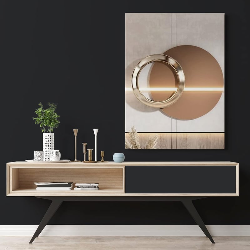 Hode Öntapadós Bútorfólia - Modern Fekete Matt Víztaszító Tapéta Falra, Ajtóra, Szekrényre, Asztalra - 60 cm x 10 m