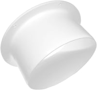 H&C VENT Fali Perem 150 mm Légkondicionáló Szellőzőrendszer Csatlakozó - PVC Fali Átvezetés Elszívó Tömlőhöz Klíma Ventillátor 5