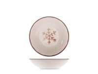 Set de masă de Crăciun H&H Cinnamon Glow din ceramică, 18 piese, cu decor de case nordice pentru ocazii de iarnă 3