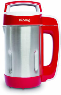 H.Koenig MXC18 Leves és Krémlevesez Robot 850W 1.1L 4 Program Piros 3