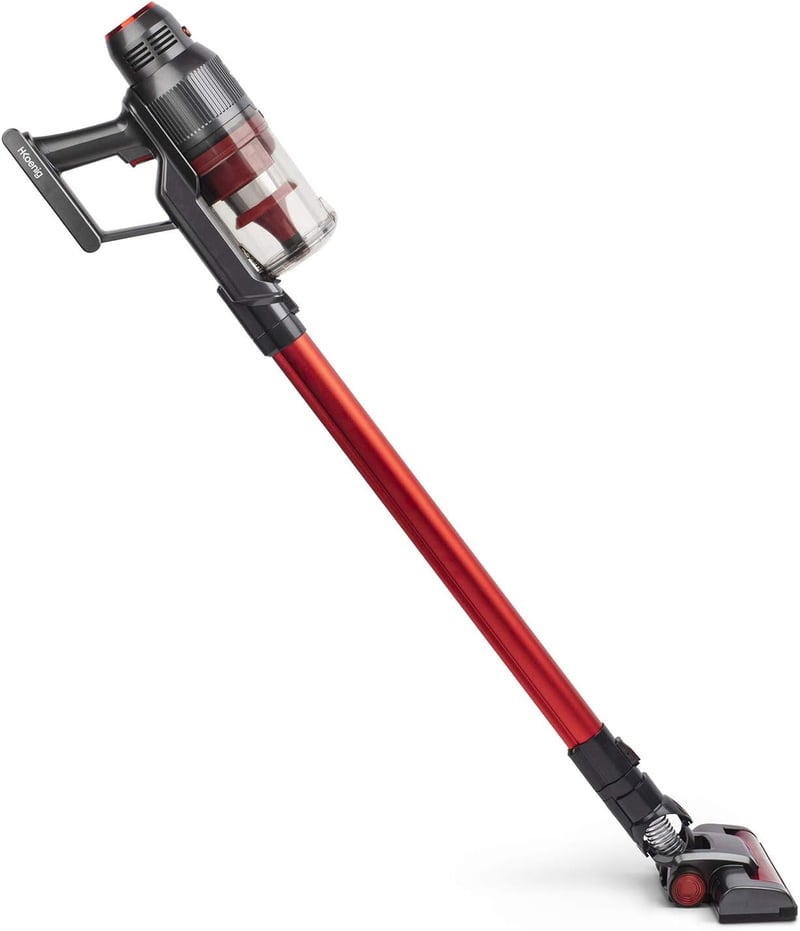 H.Koenig UPX18 PowerClean+ Vezeték Nélküli Kézi Porszívó 220W Piros