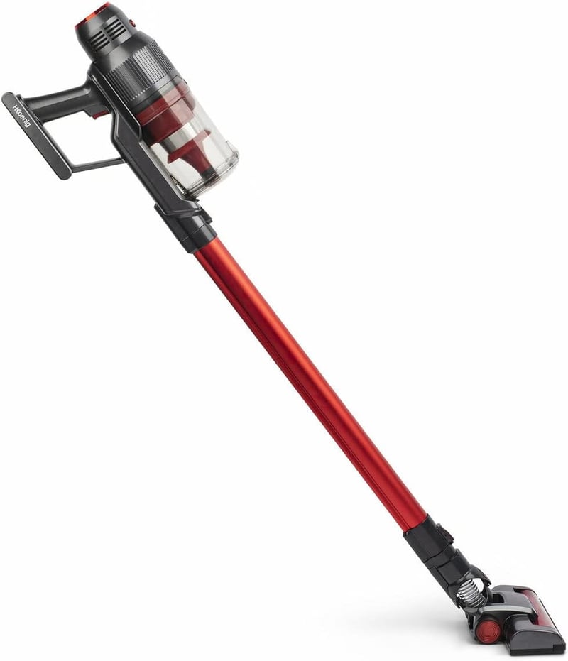 H.Koenig UPX18 PowerClean+ Vezeték Nélküli Kézi Porszívó 220W Piros