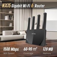 H3C Magic NX15 WiFi 6 Router 1200 Mbps 5GHz Gigabit portokkal 2