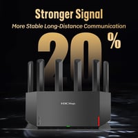 H3C Magic NX54 WiFi Router 5GHz 4804Mbps Gigabit portokkal 8