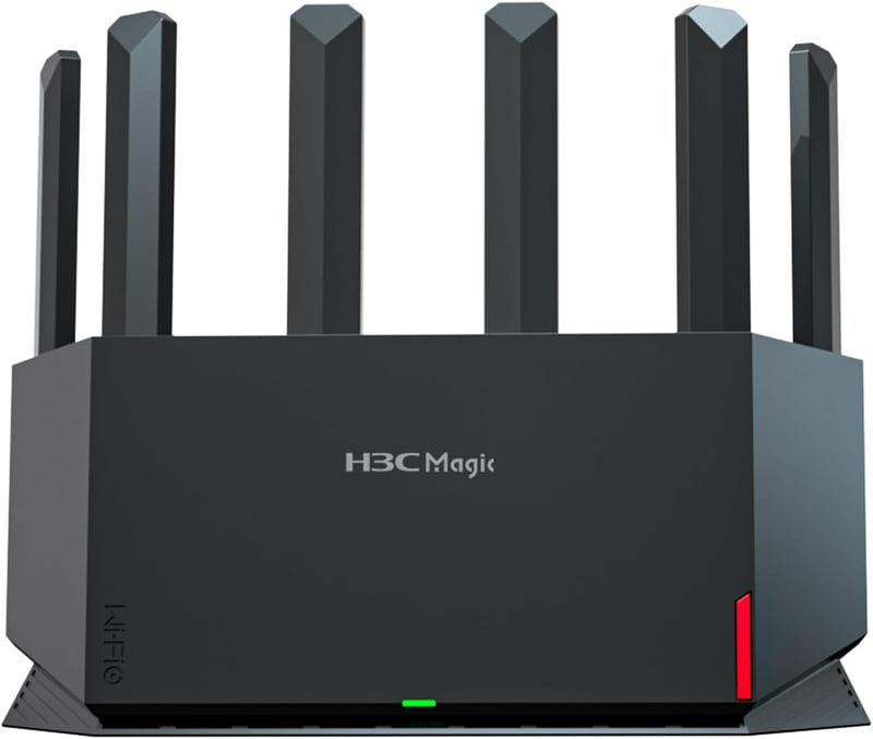 H3C Magic NX54 WiFi Router 5GHz 4804Mbps Gigabit portokkal