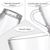 HAADI Üveg Kávéscsésze Szett 6 db 260ml Duplafalú Espresso Tea Latte Pohár Mosogatógépben Mosható - Pack of 6 260ml 2