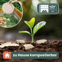 HAAGO 90 db Cukornád Tányér 25 és 18 cm Négyzet Alakú Lebomló Parti Tányér 3