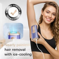 Dispozitiv IPL de epilare Haarlosy pentru femei și bărbați - Epilator profesional cu lumină pulsatilă pentru uz casnic 2