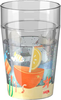 HABA Csillogó Pingvin Bögre - Gyerek Pohár Glitter Effekttel, Víz és Juice-hoz 2