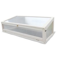 HABAU Klara 1841 folie pentru răsadniță și accesoriu pentru straturi înălțate, alb 1