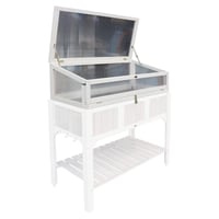 HABAU Klara 1841 folie pentru răsadniță și accesoriu pentru straturi înălțate, alb 6